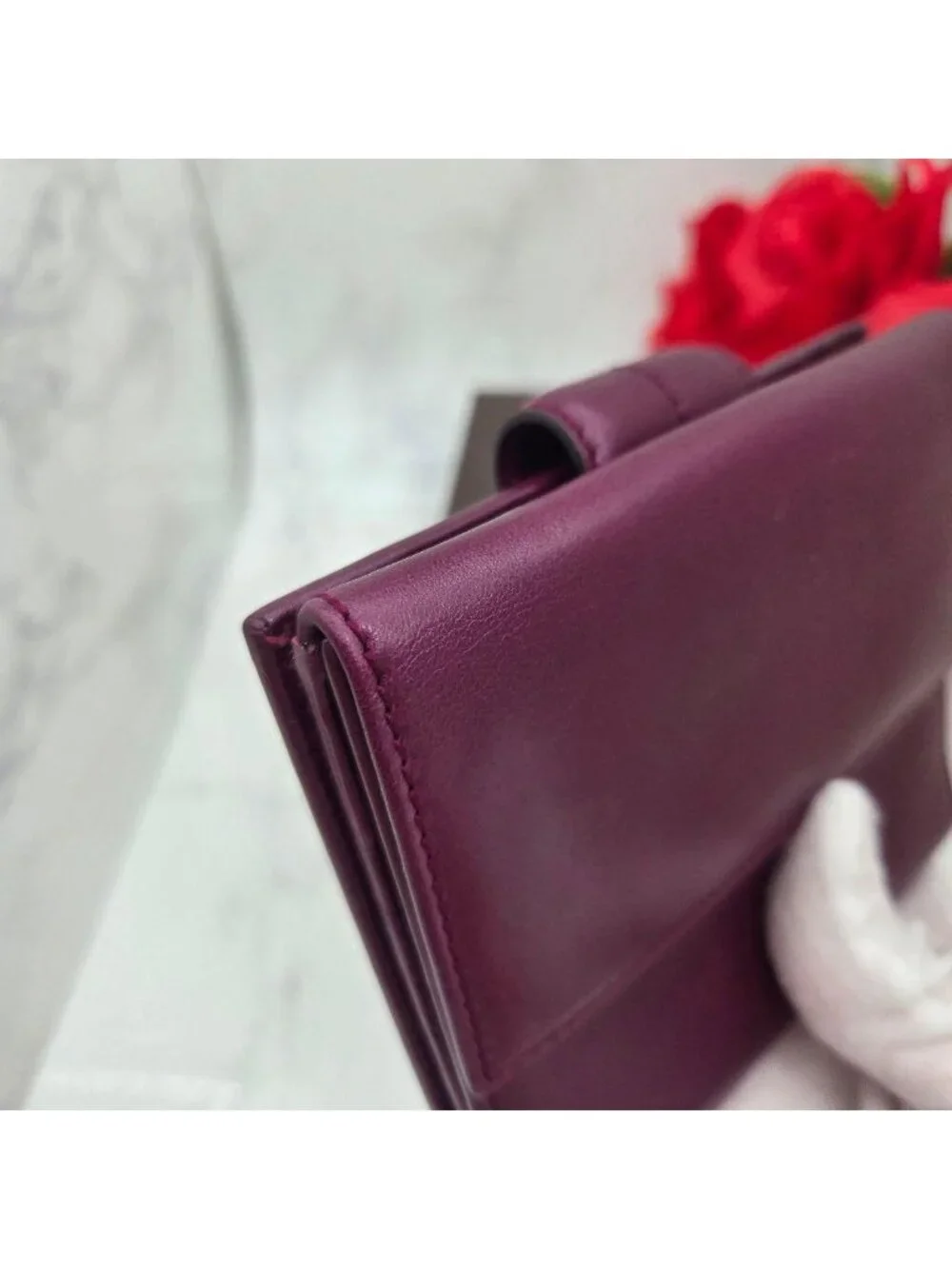 Gucci Fold Wallet Purple Interlocking G